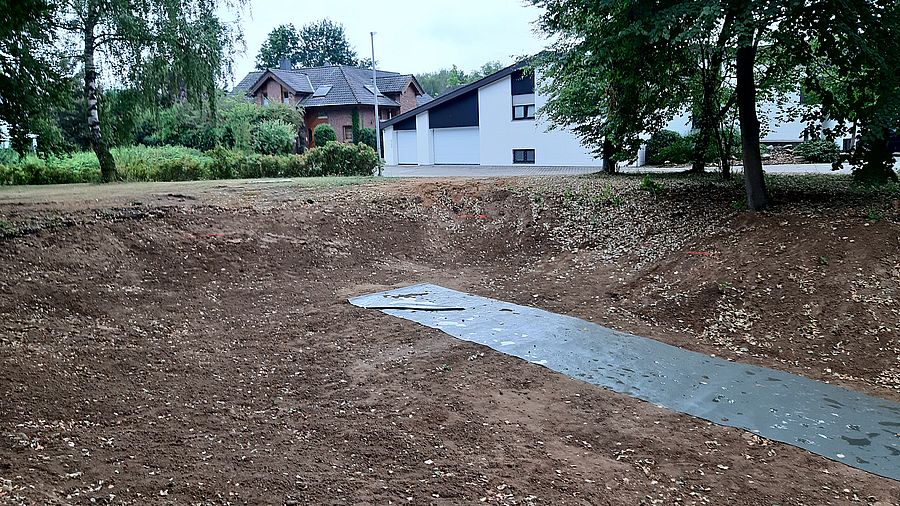 Teichsanierung Fertigstellung 2022